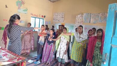Photo of ડાંગ જિલ્લાના આંગણવાડી કેન્દ્રો પર મતદાન જાગૃતિના કાર્યક્રમો યોજાયા