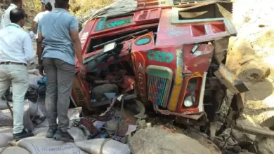 Photo of સાપુતારા ઘાટમાર્ગની ખીણમાં ટ્રક ખાબકતા ચાલક-ક્લીનરનું મોત