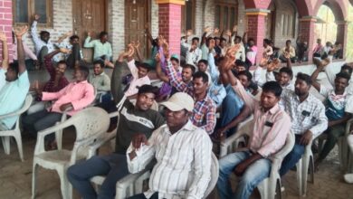 Photo of શબરી રિસોર્ટ ખાતે મજુર અધિકાર મંચ સંગઠન દ્વારા આયોજિત બેઠક યોજાઈ