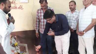 Photo of સમસ્ત બ્રહ્મ સમાજ વાંસદા દ્વારા વિદ્યાર્થીઓને સન્માન પત્ર એનાયત કાર્યક્રમ યોજાયો: