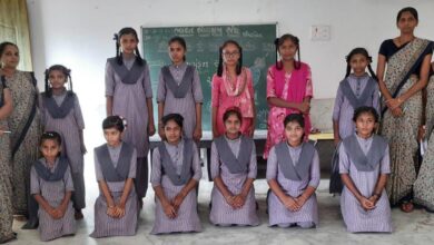 Photo of ભારત સેવાશ્રમ સંઘ સંચાલિત એમ. પી.કાપડિયા વિદ્યામંદિર ખાતે કેશ ગુંથન તેમજ મહેંદી સ્પર્ધા યોજાઈ: