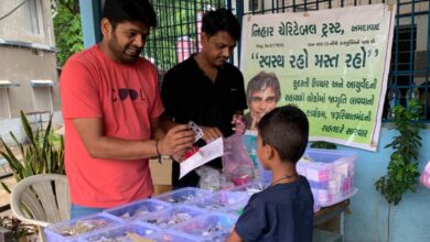 Photo of શામગહાન અને ગાઢવિહિર ગામે નિઃશુલ્ક આયુર્વેદિક આરોગ્ય કેમ્પ યોજાયો