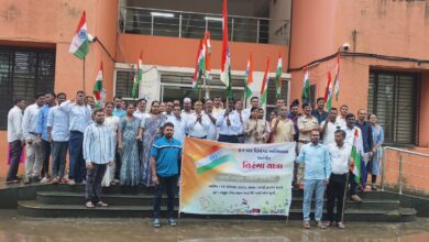 Photo of ડાંગ જિલ્લાના વેપારી મથક એવા વઘઇ ખાતે ‘તિરંગા યાત્રા’ યોજાઈ: